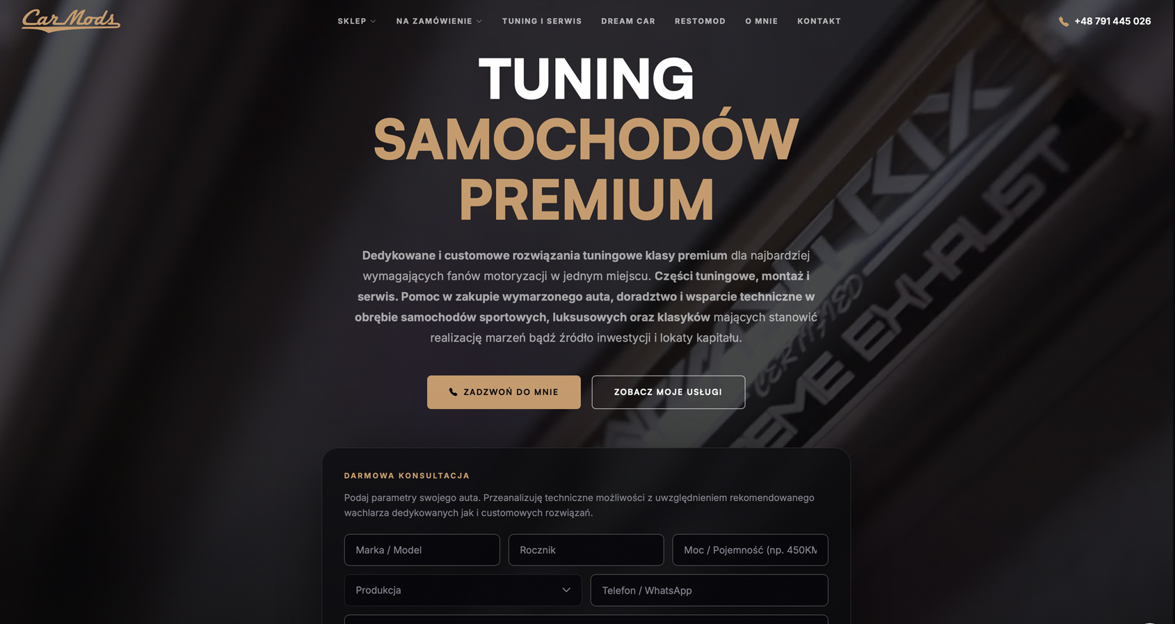 tuning samochodów